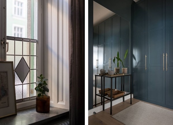 Квартира с роскошными арочными окнами и открытой гостиной в Стокгольме (85 кв. м) Квартира с роскошными арочными окнами и открытой гостиной в Стокгольме (85 кв. м)